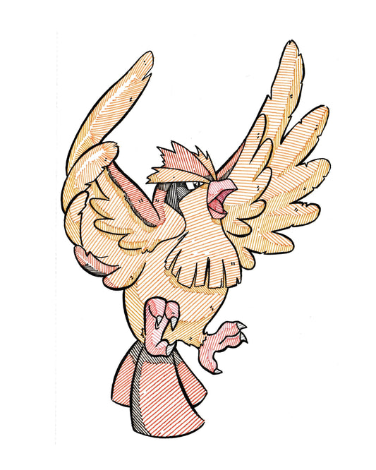 Pidgey Sticker (Kanto Pokédex)