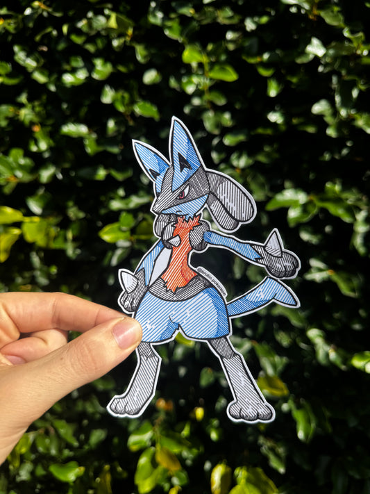 Lucario Sticker