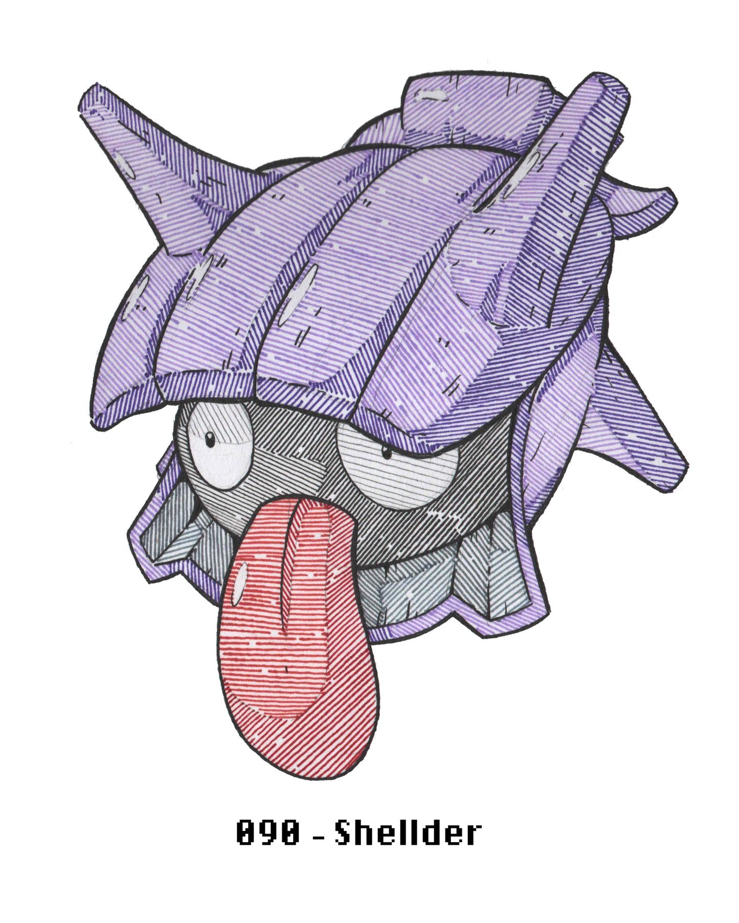 Shellder Sticker