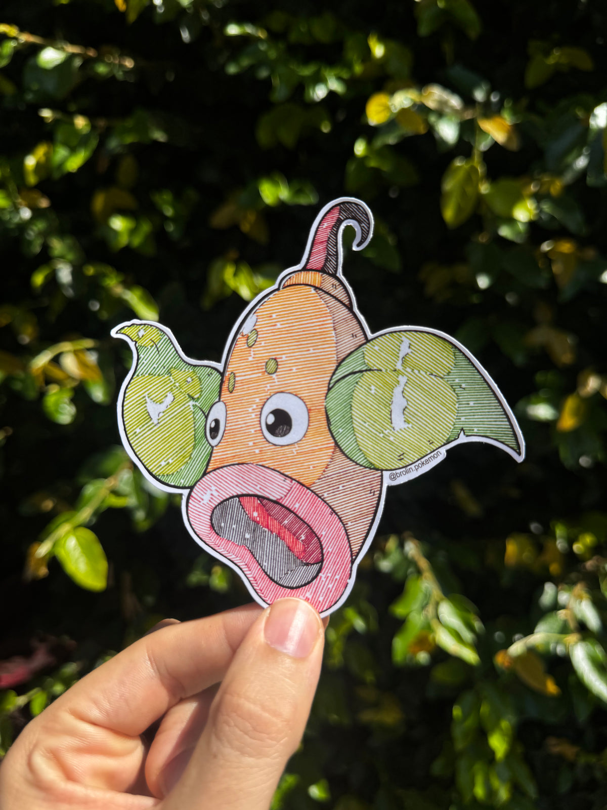 Weepinbell Sticker