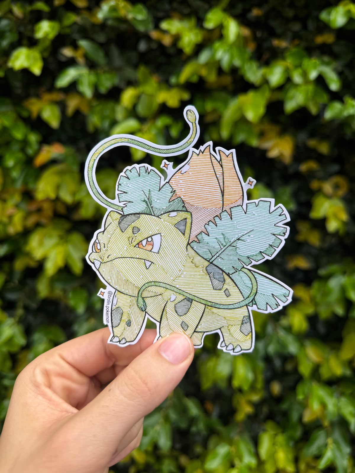 Shiny Ivysaur Sticker