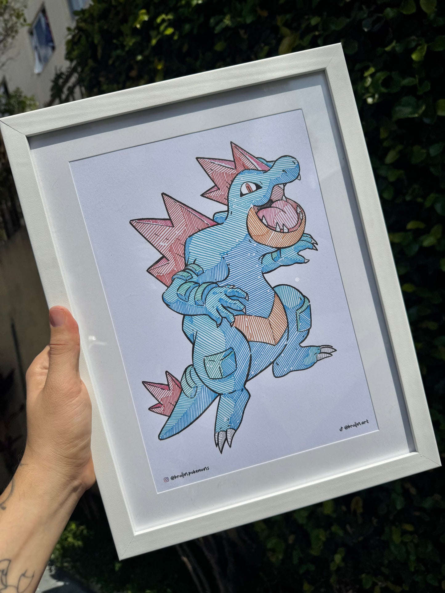 Feraligatr Print