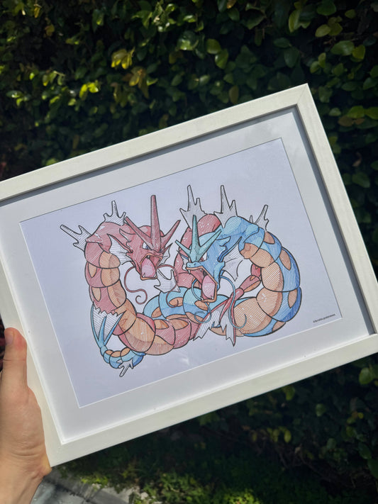 Gyarados Print