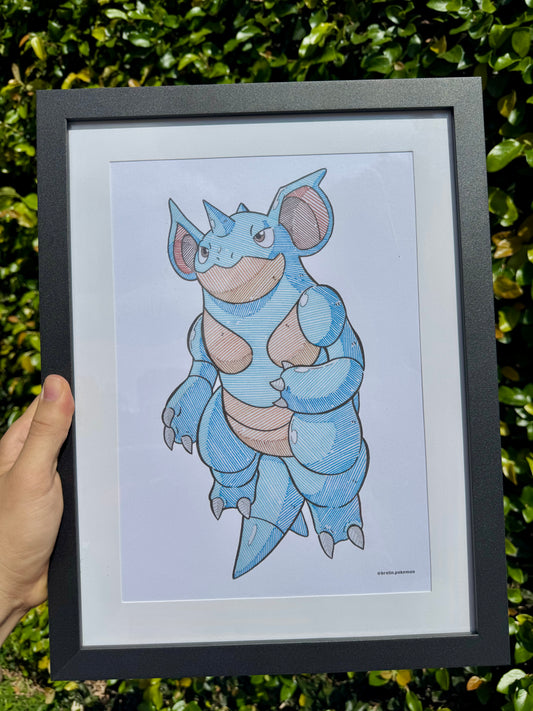 Nidoqueen Print