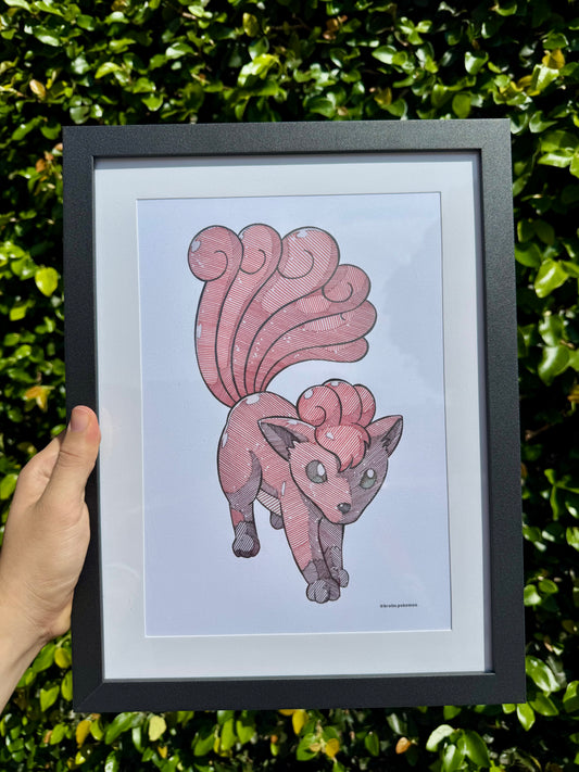 Vulpix Print