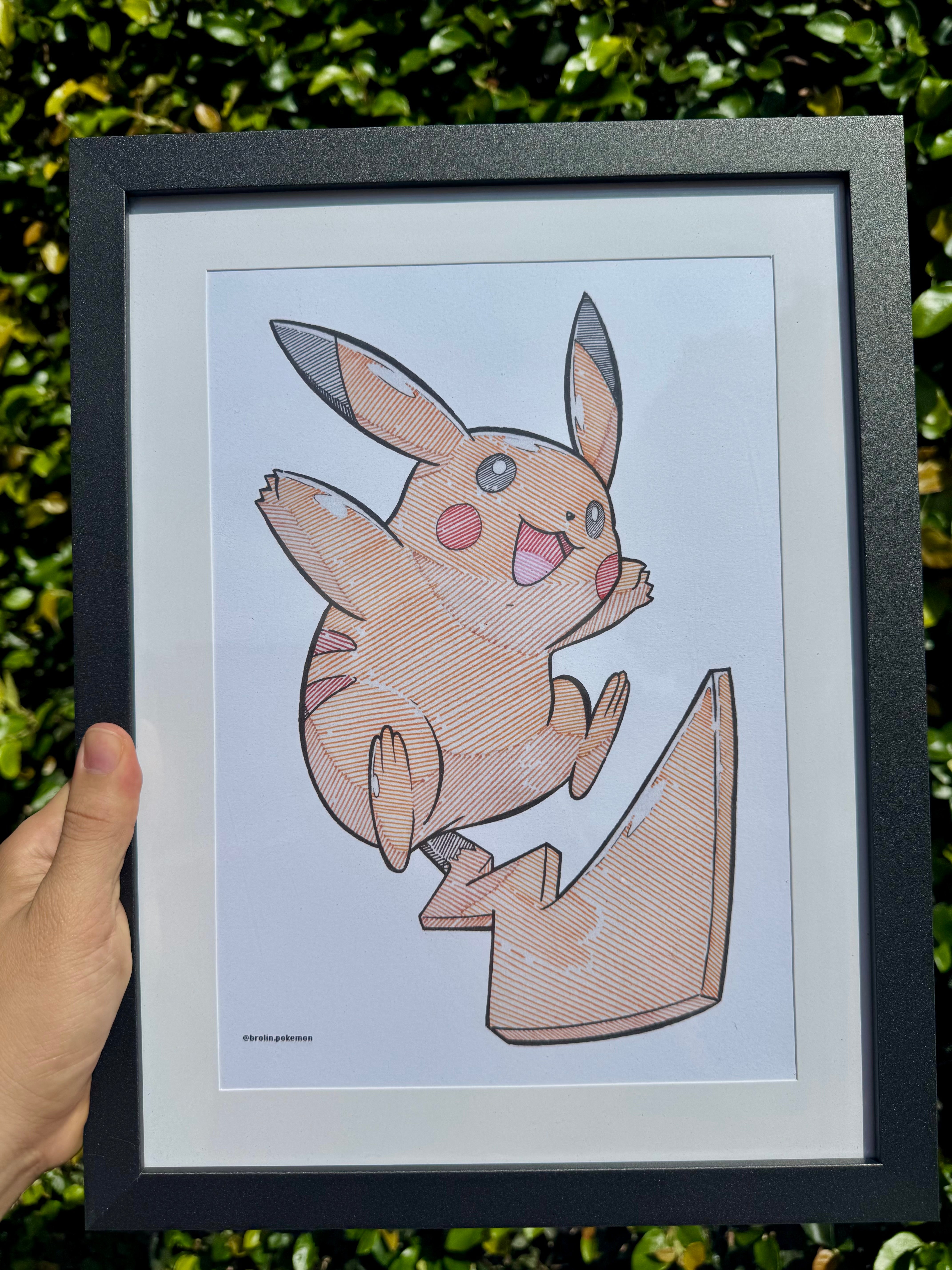 Pikachu Print – Art by Brólin