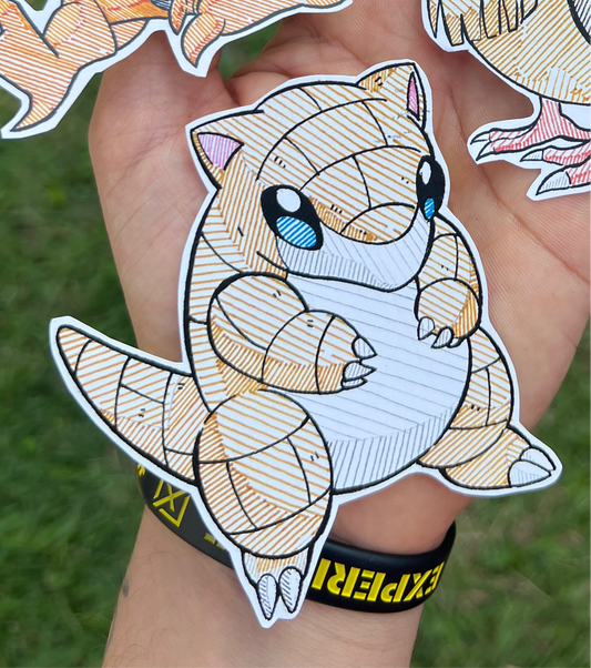 Sandshrew Sticker