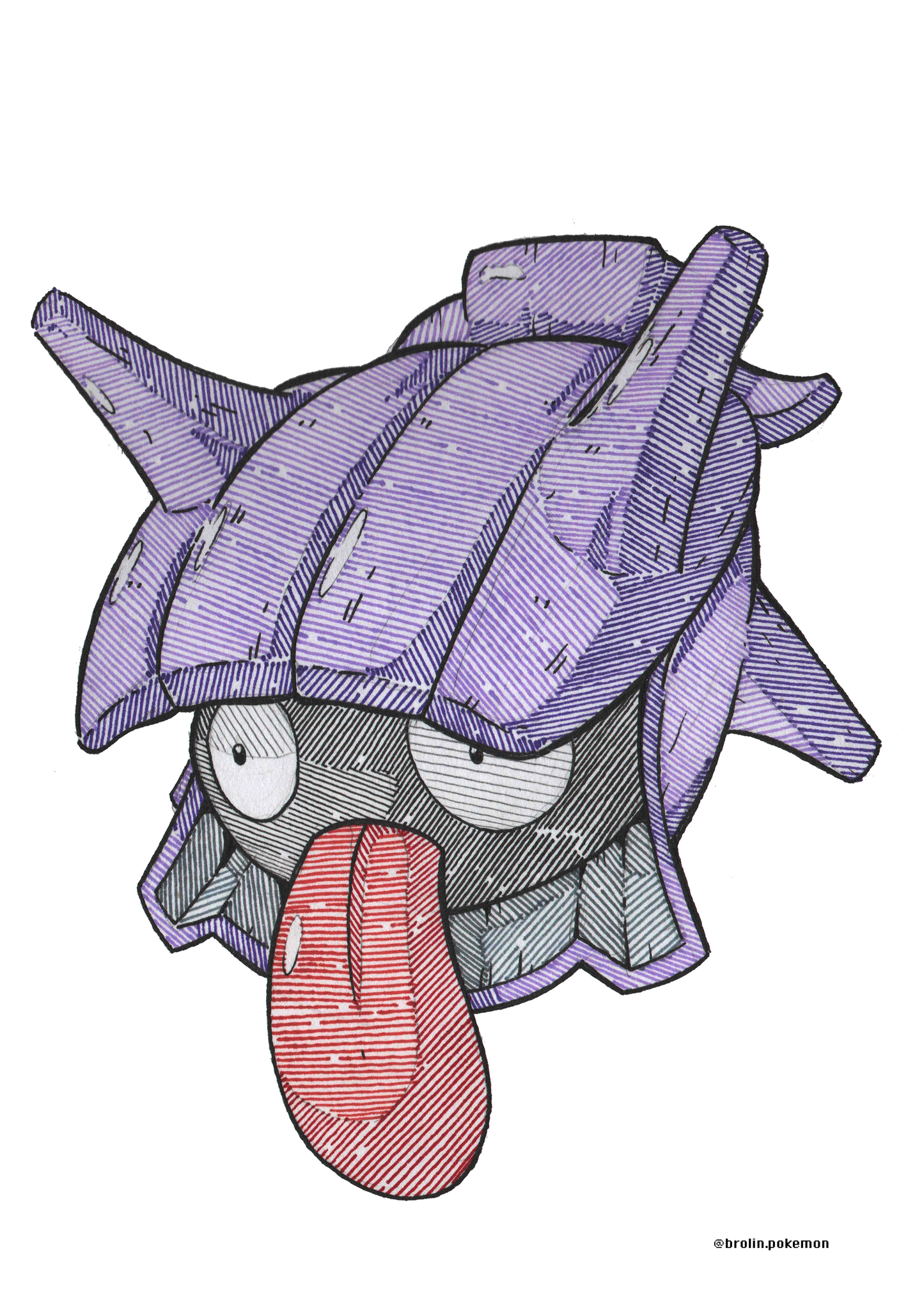 Shellder & Cloyster Prints - A4 Size