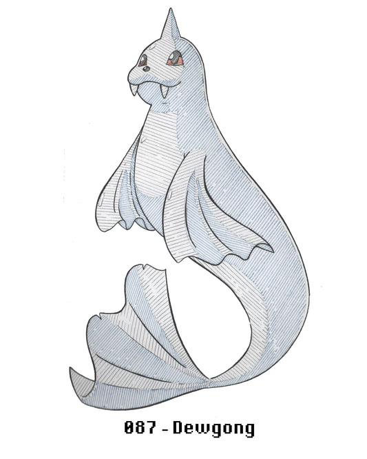 Dewgong Sticker - Type 2