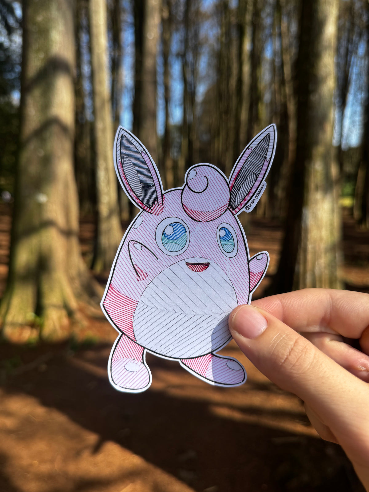 Wigglytuff Sticker