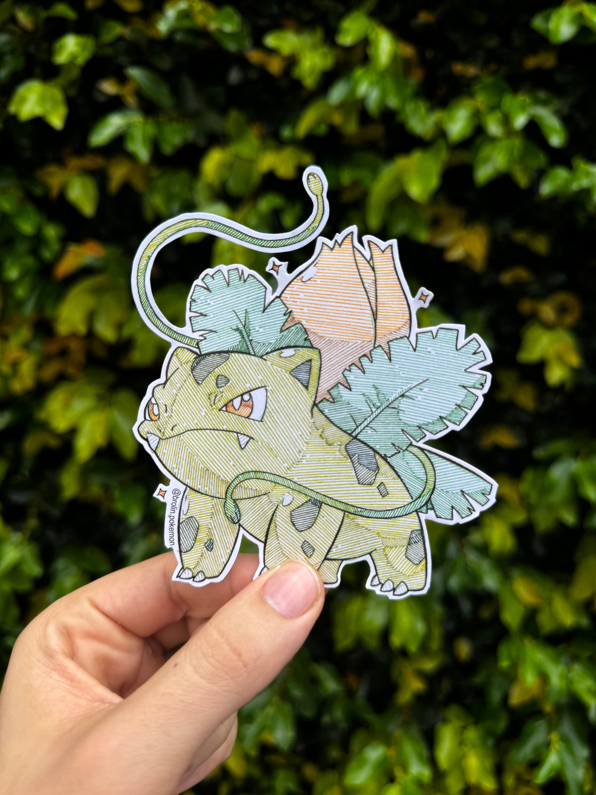 Shiny Ivysaur Sticker