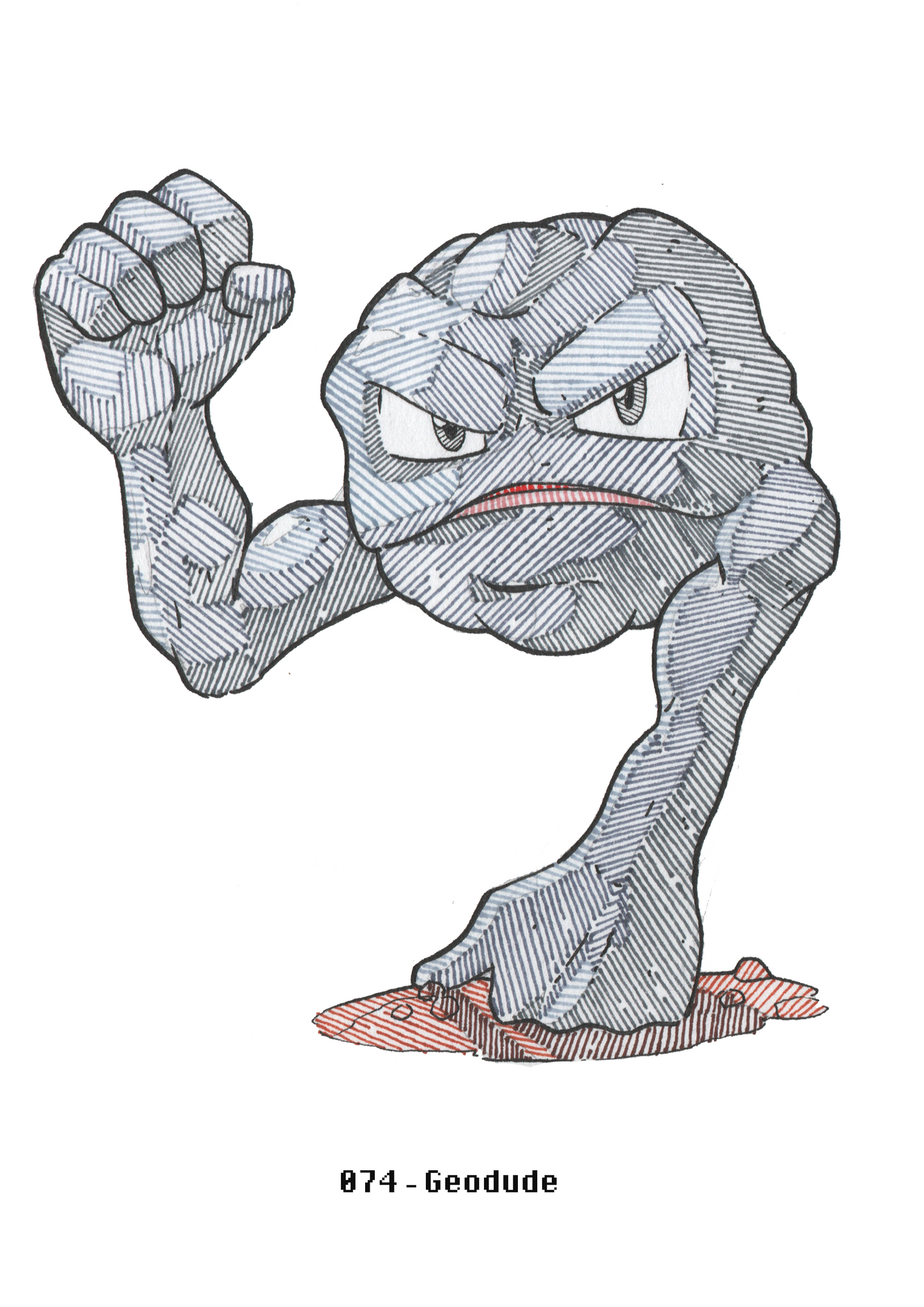 Geodude Sticker - Type 2