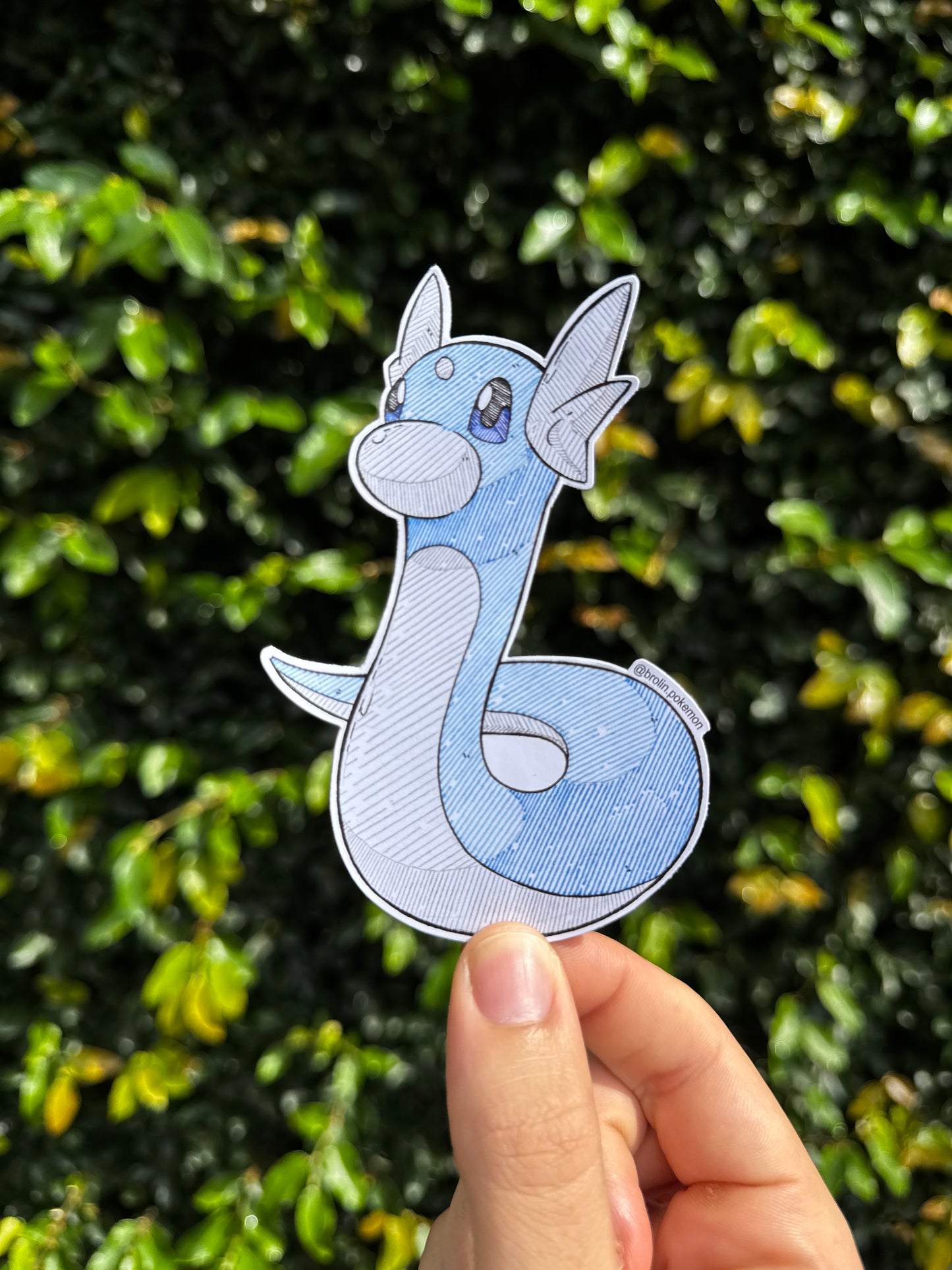 Dragonite Evolution Line Stickers