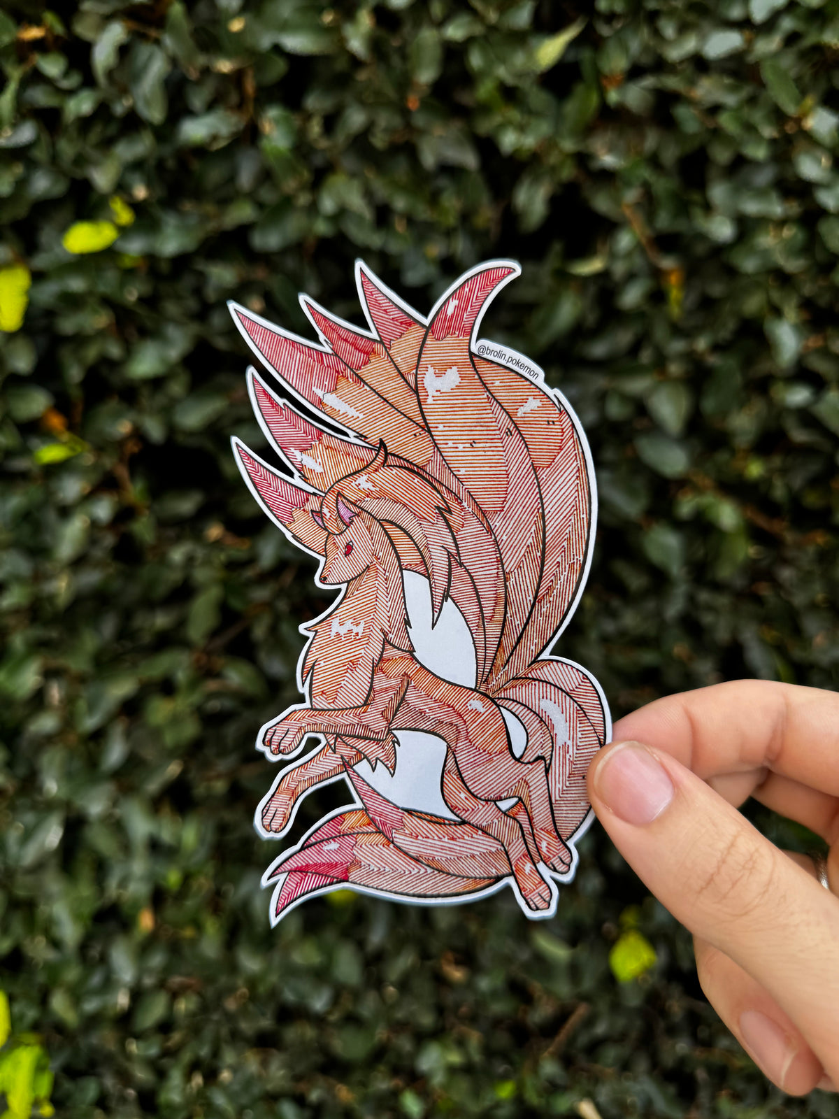 Ninetales Sticker - Type 2