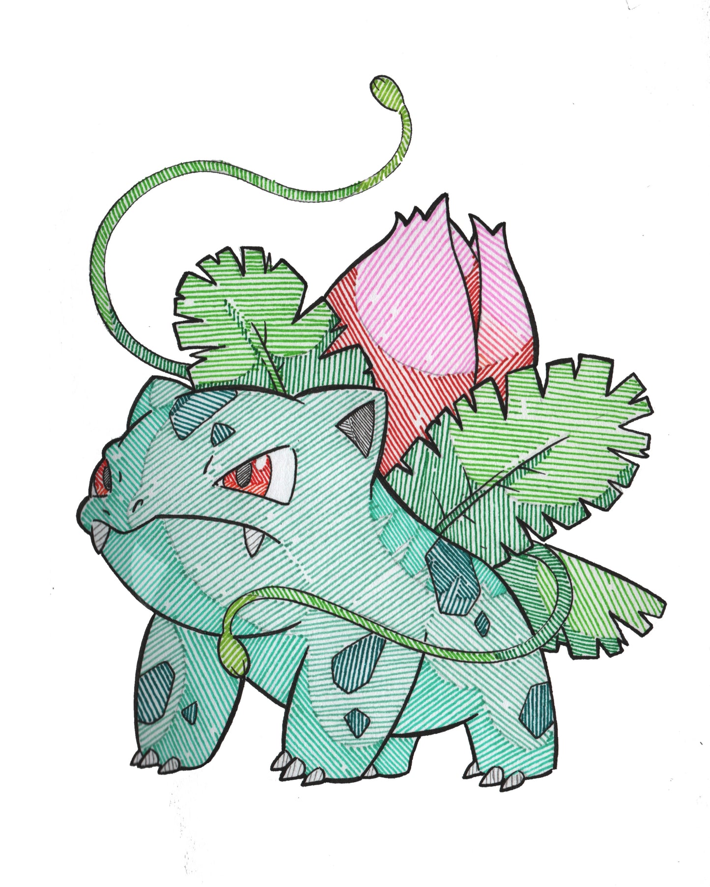 Ivysaur Sticker  (Large Size)