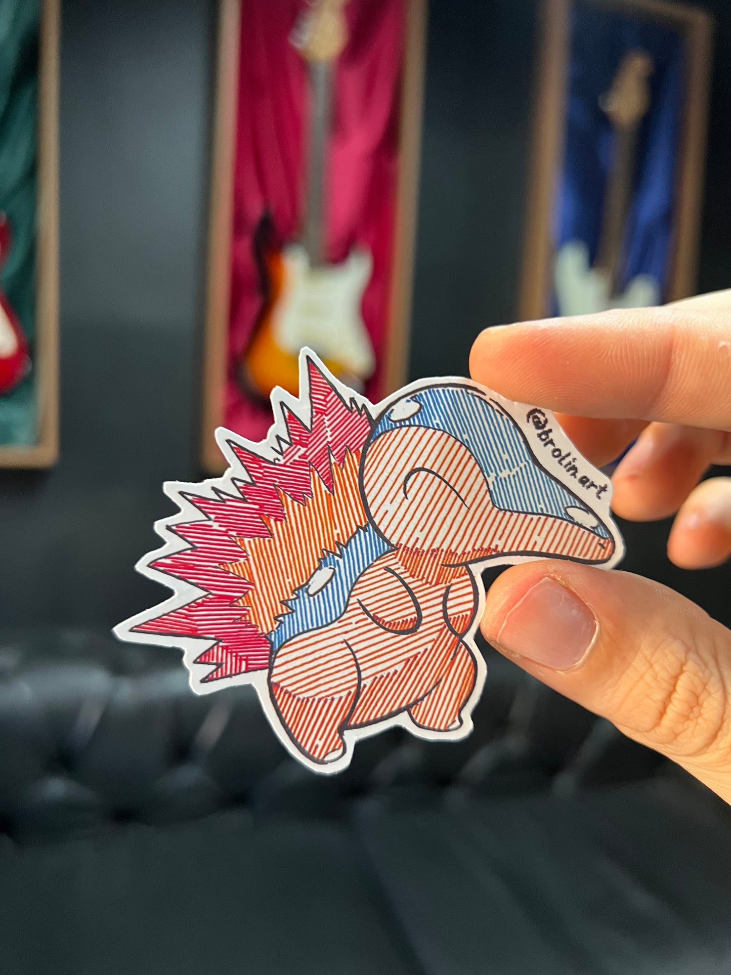 Cyndaquil Sticker