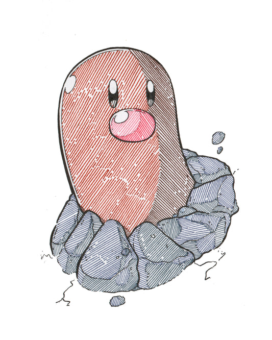 Diglett Sticker