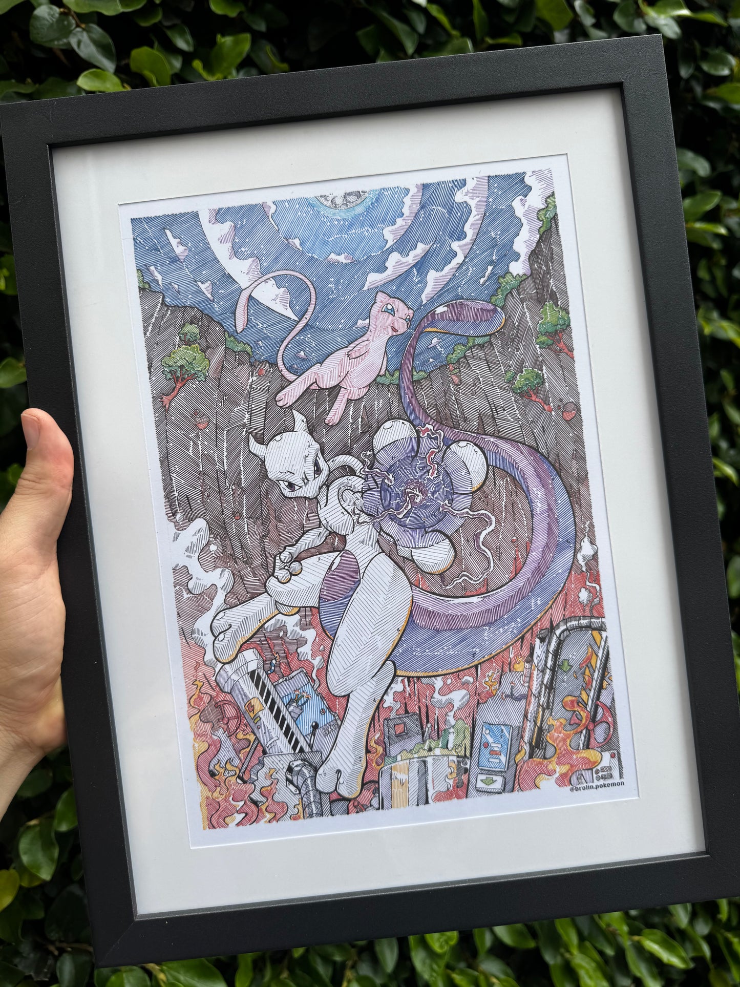 Mewtwo’s Revenge Print - A4 Size