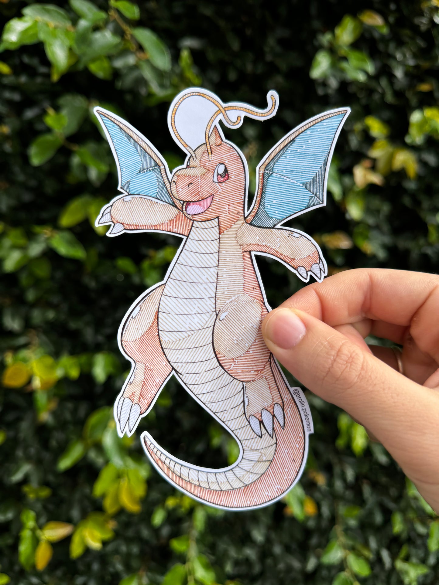 Dragonite Sticker - Type 2