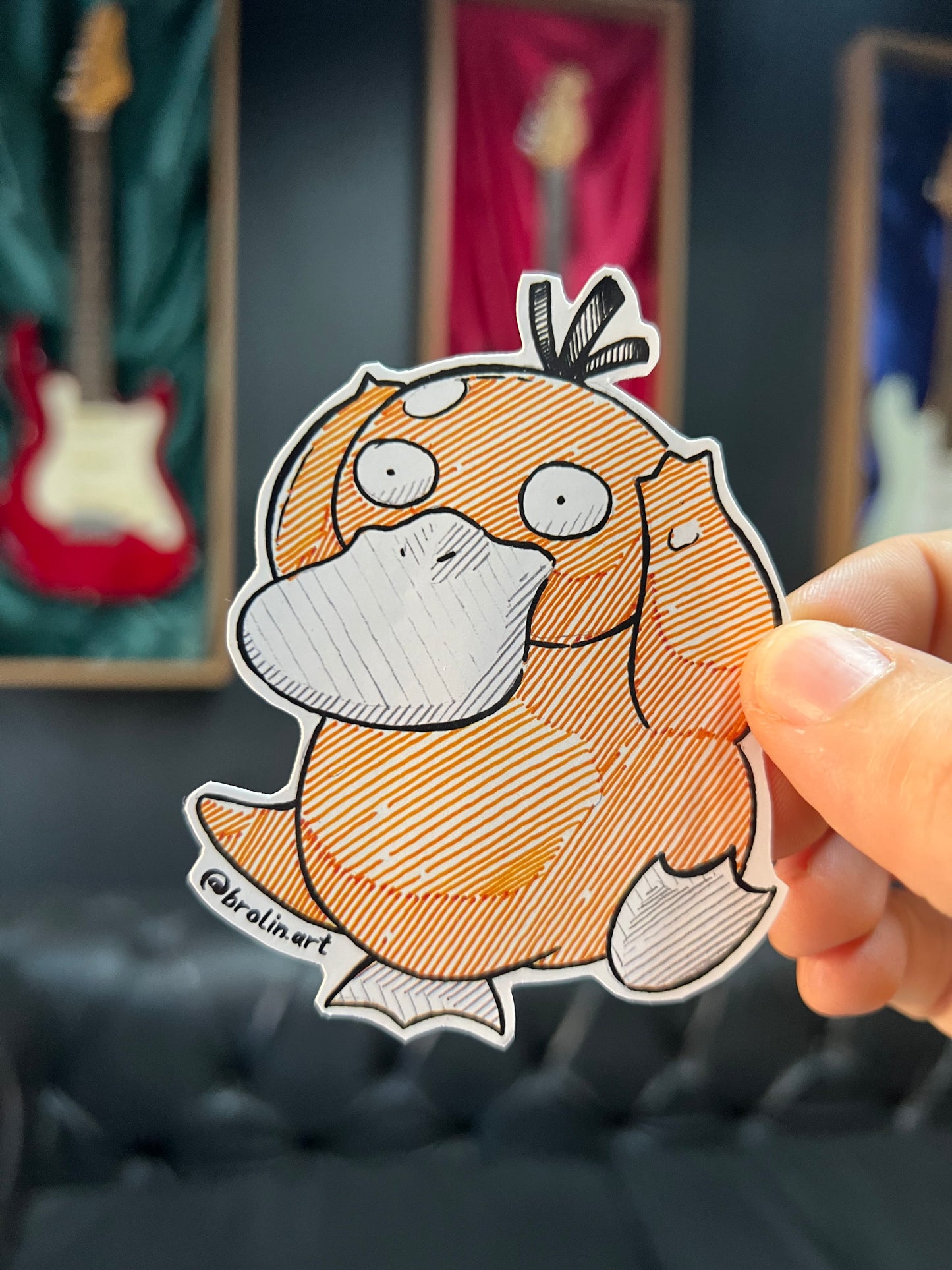 Psyduck Sticker