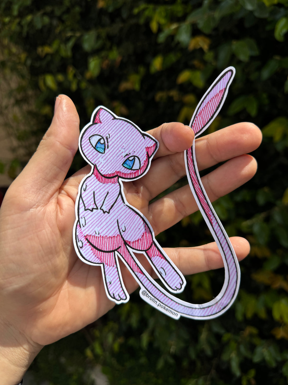 Mew Sticker