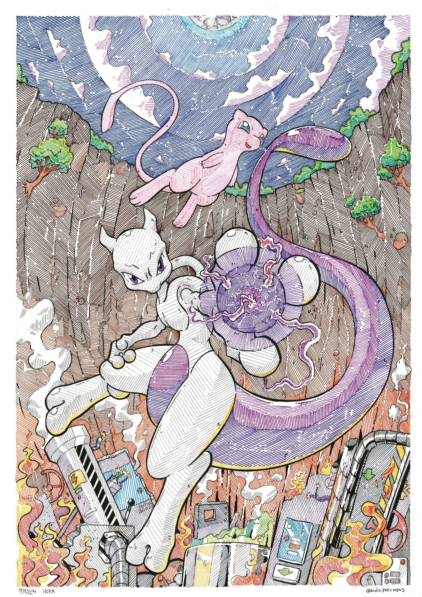 Mewtwo’s Revenge Print