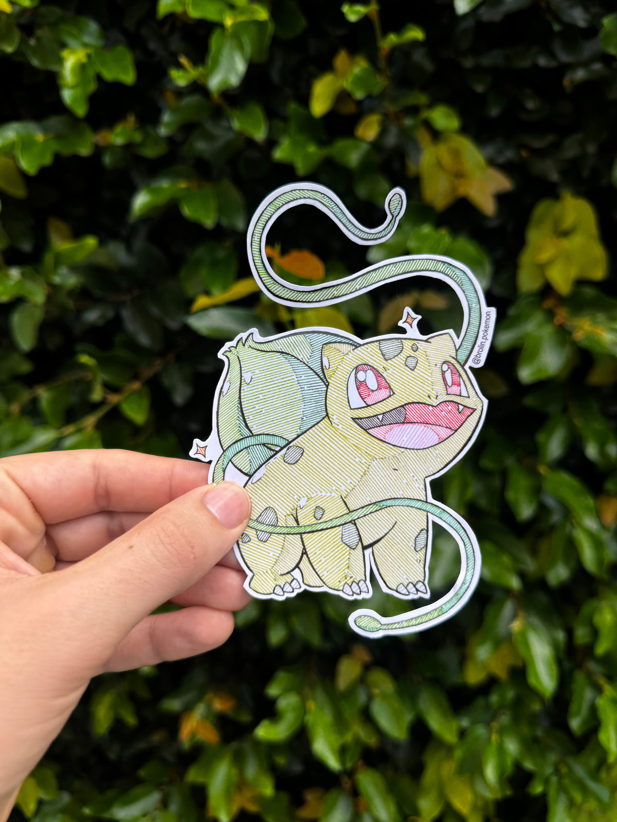 Shiny Bulbasaur Sticker