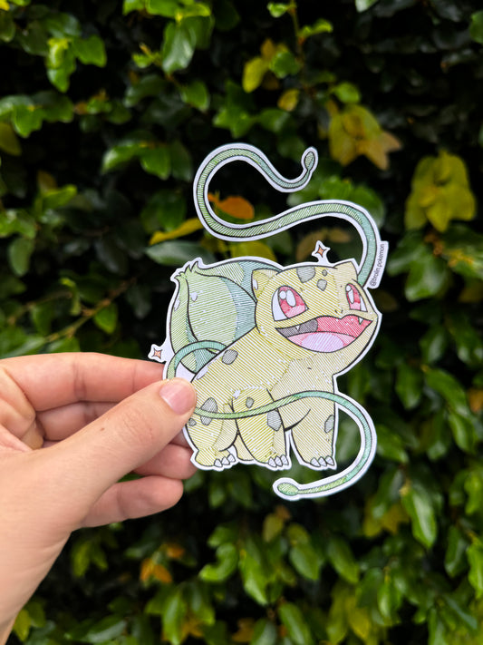 Shiny Bulbasaur Sticker