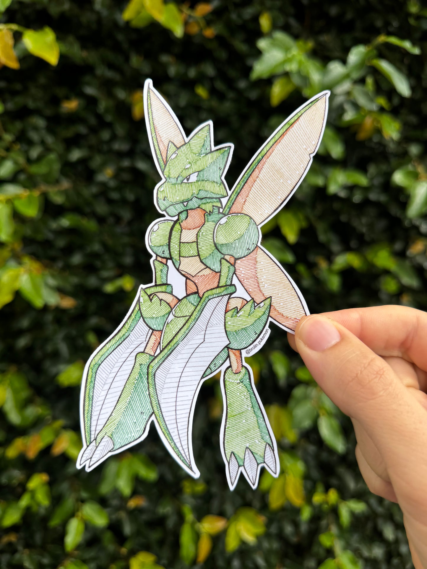 Scyther Sticker - Type 2