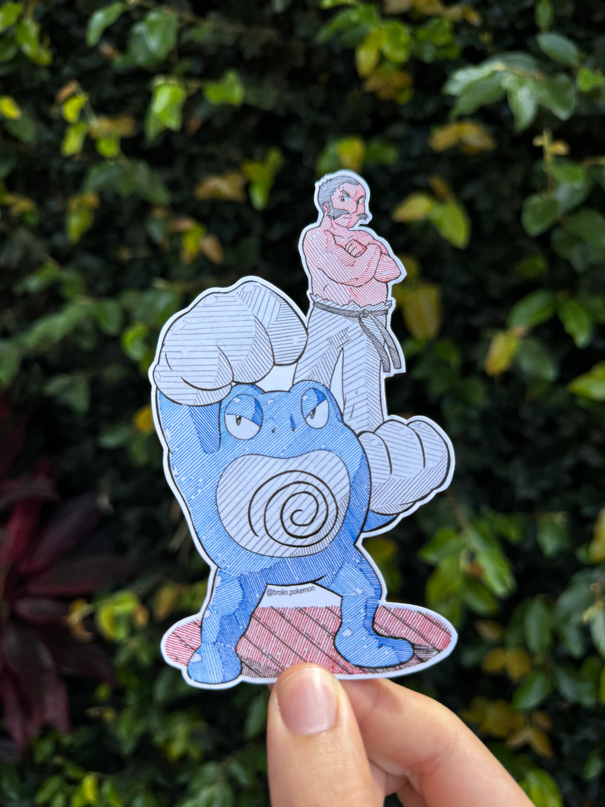 Poliwrath Sticker - Type 2