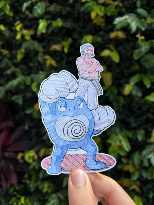 Poliwrath Sticker - Type 2