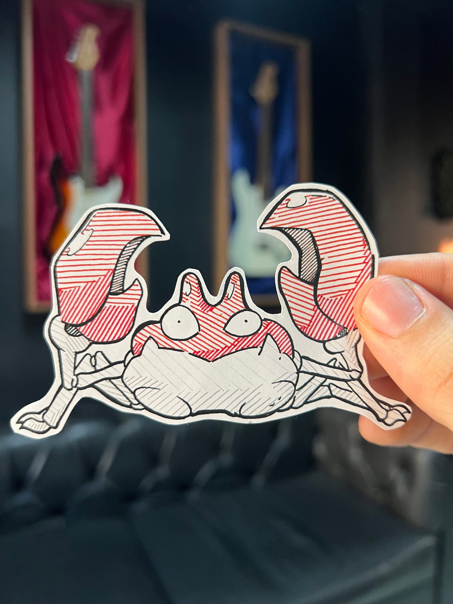 Krabby Sticker