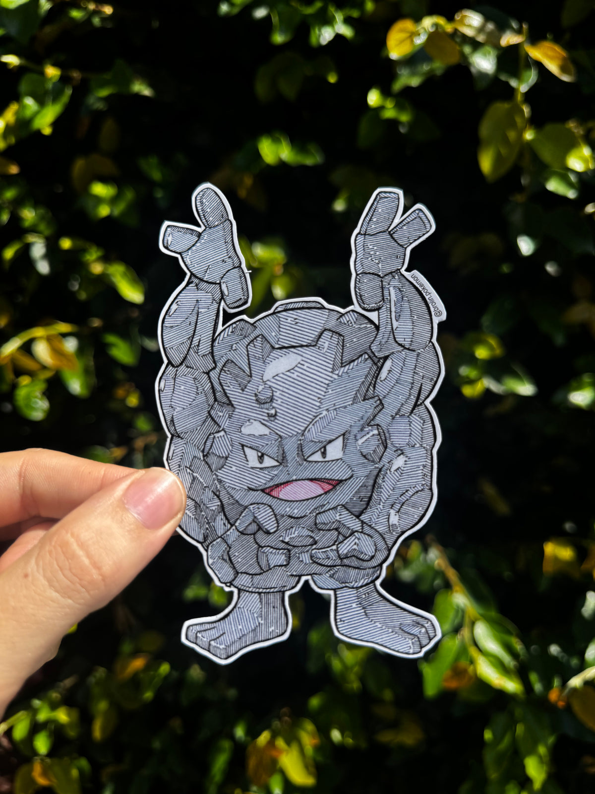 Graveler Sticker