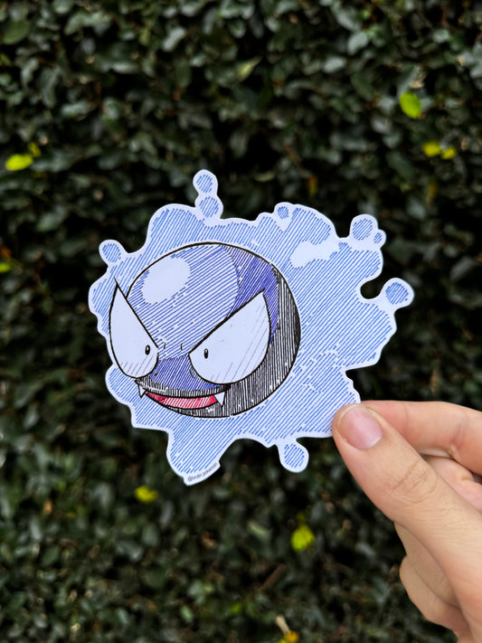 Gastly Sticker