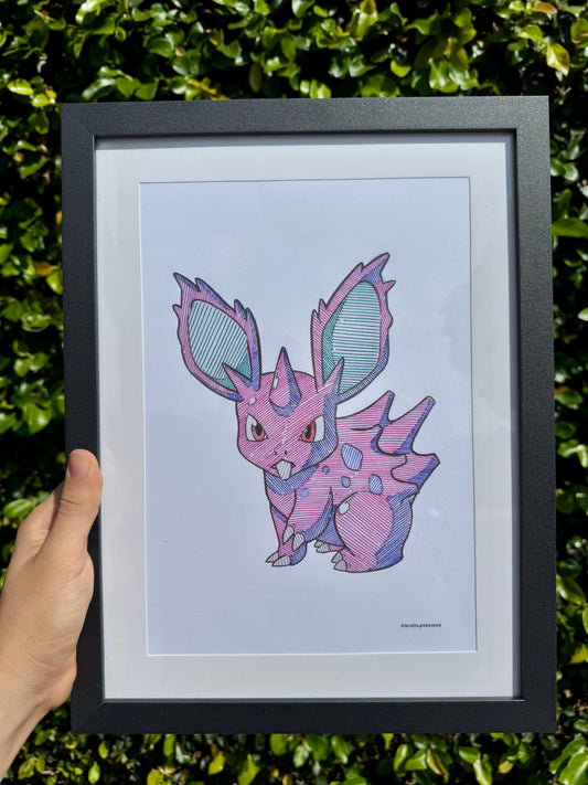 Nidoran (Male) Print