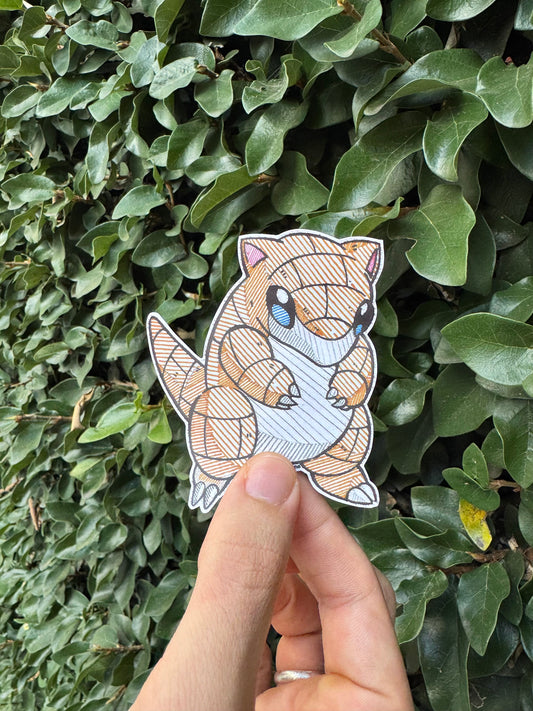 Sandshrew Sticker