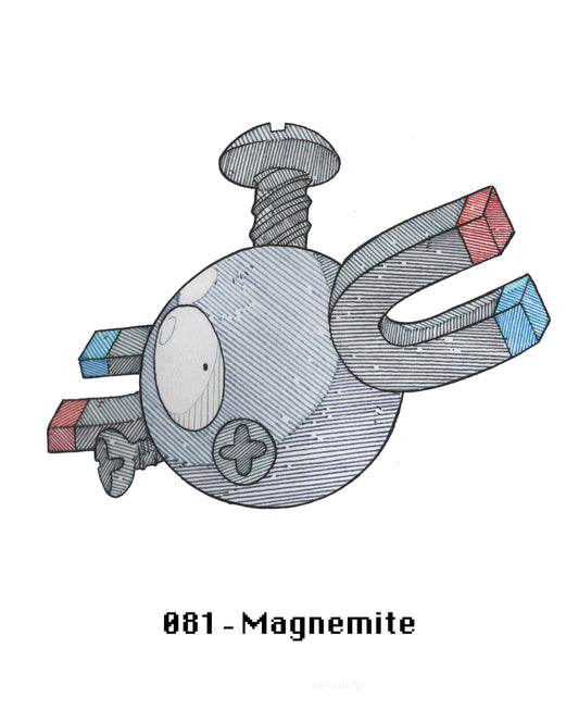 Magnemite Sticker - Type 2