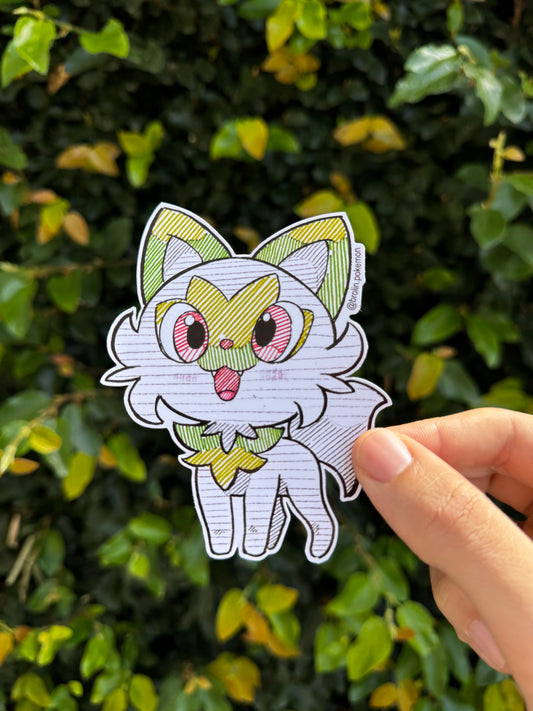 Sprigatito Sticker