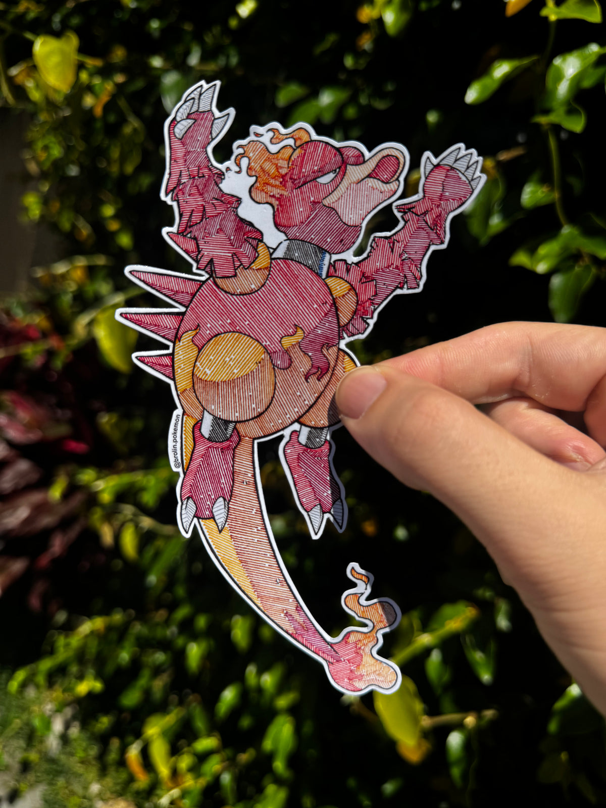 Magmar Sticker - Type 2
