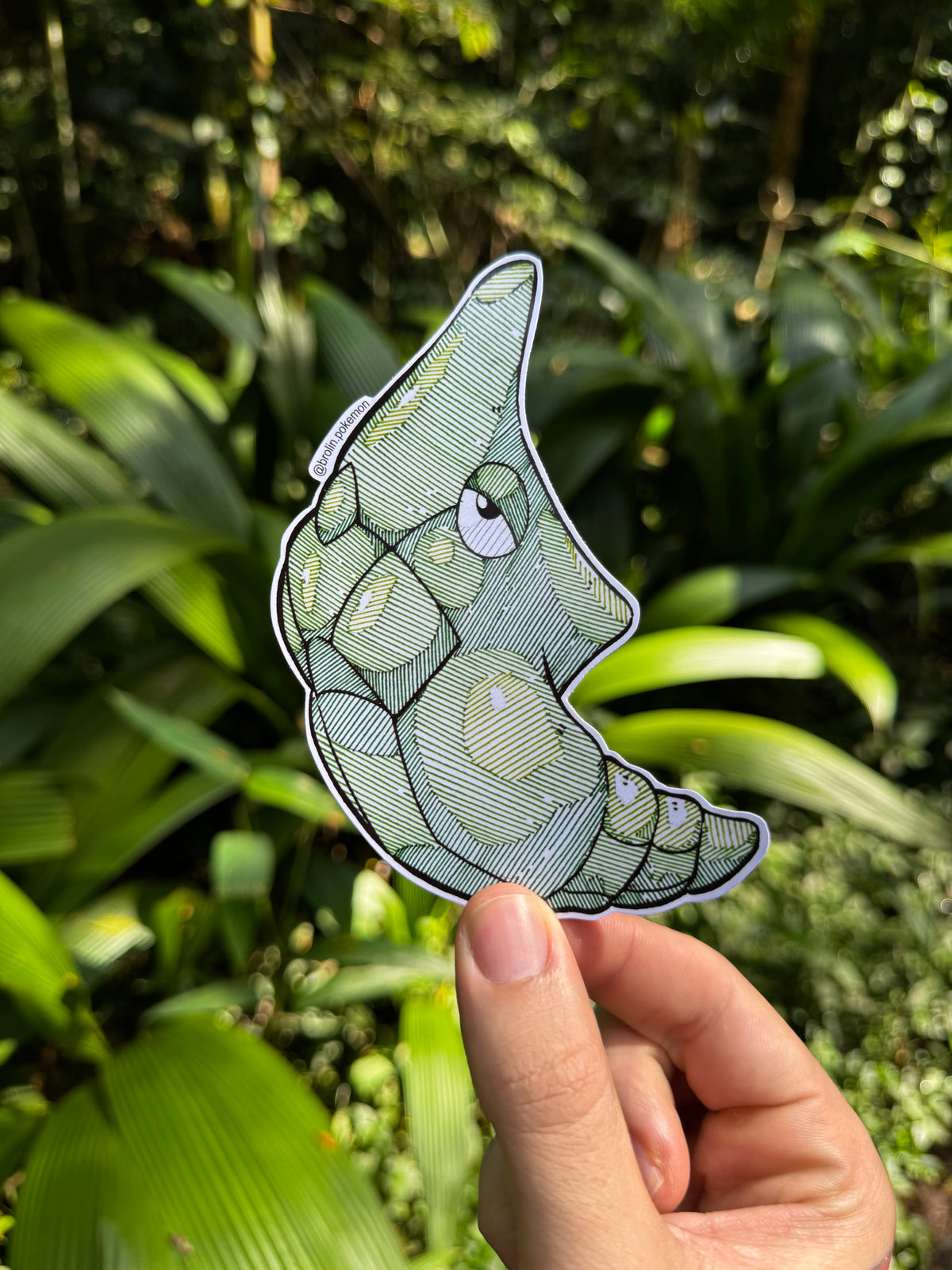 Metapod Sticker (Kanto Pokédex)