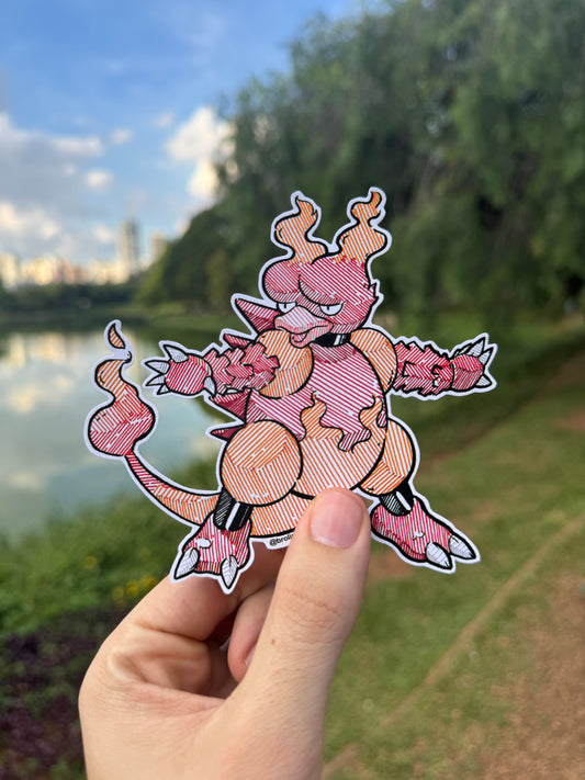 Magmar Sticker