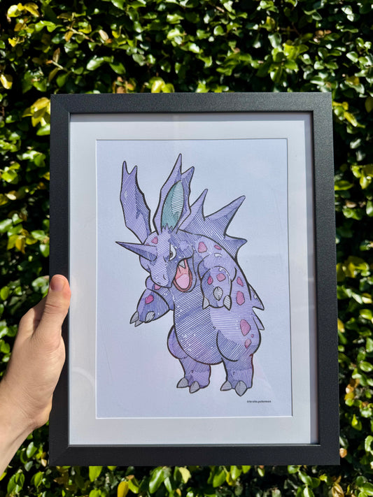 Nidorino Print