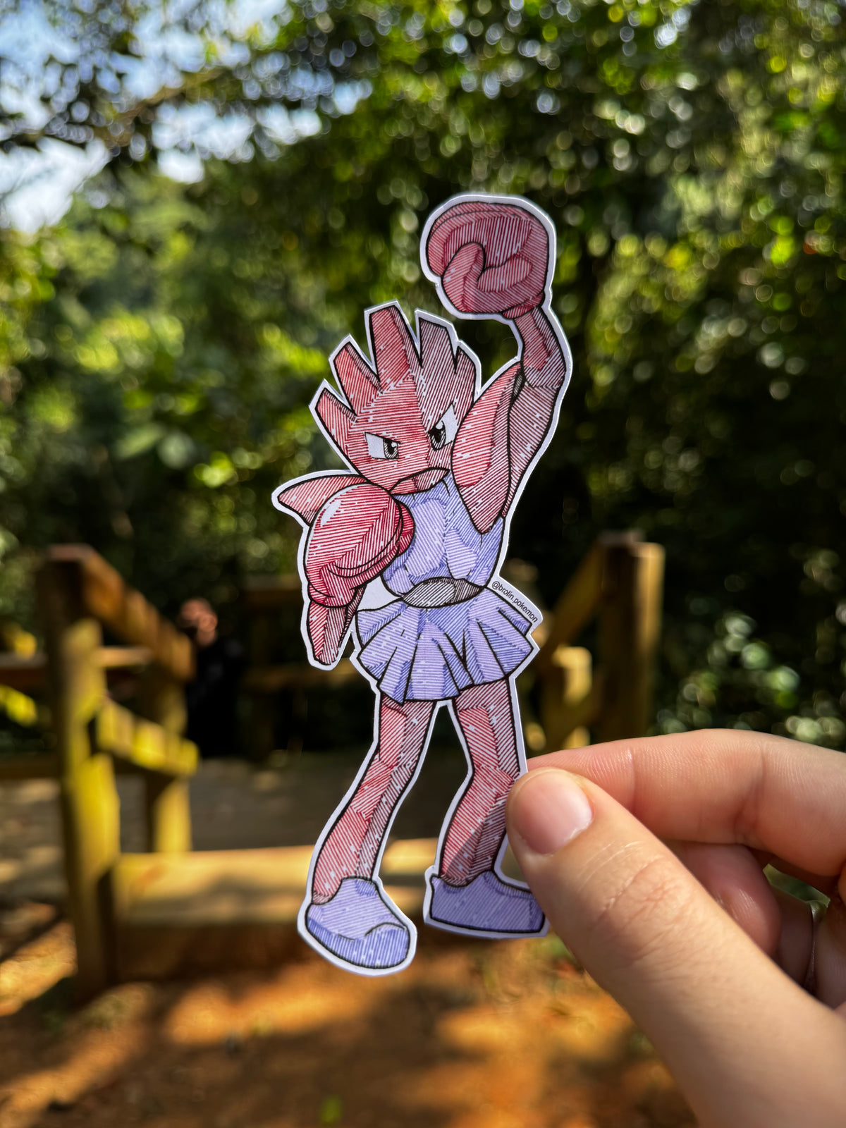 Hitmonchan Sticker - Type 2