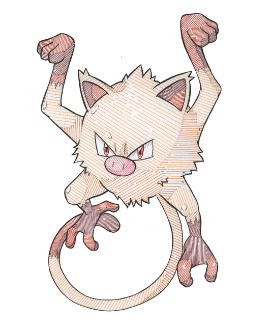 Mankey Sticker