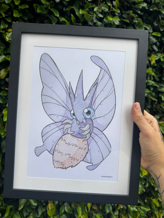 Venomoth Print