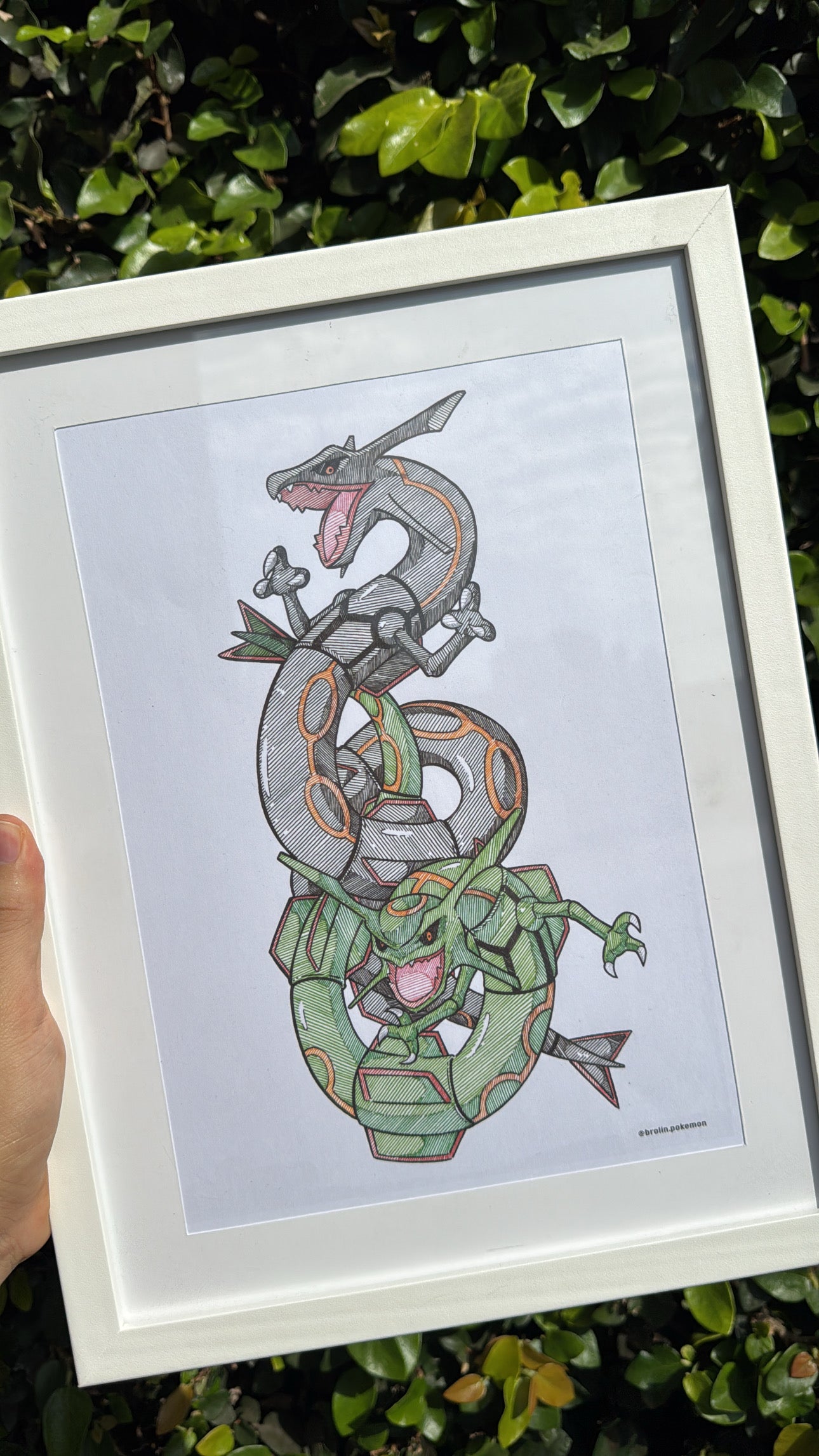 Rayquaza Print