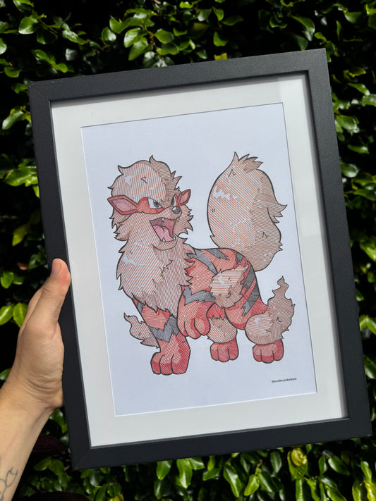 Arcanine Print