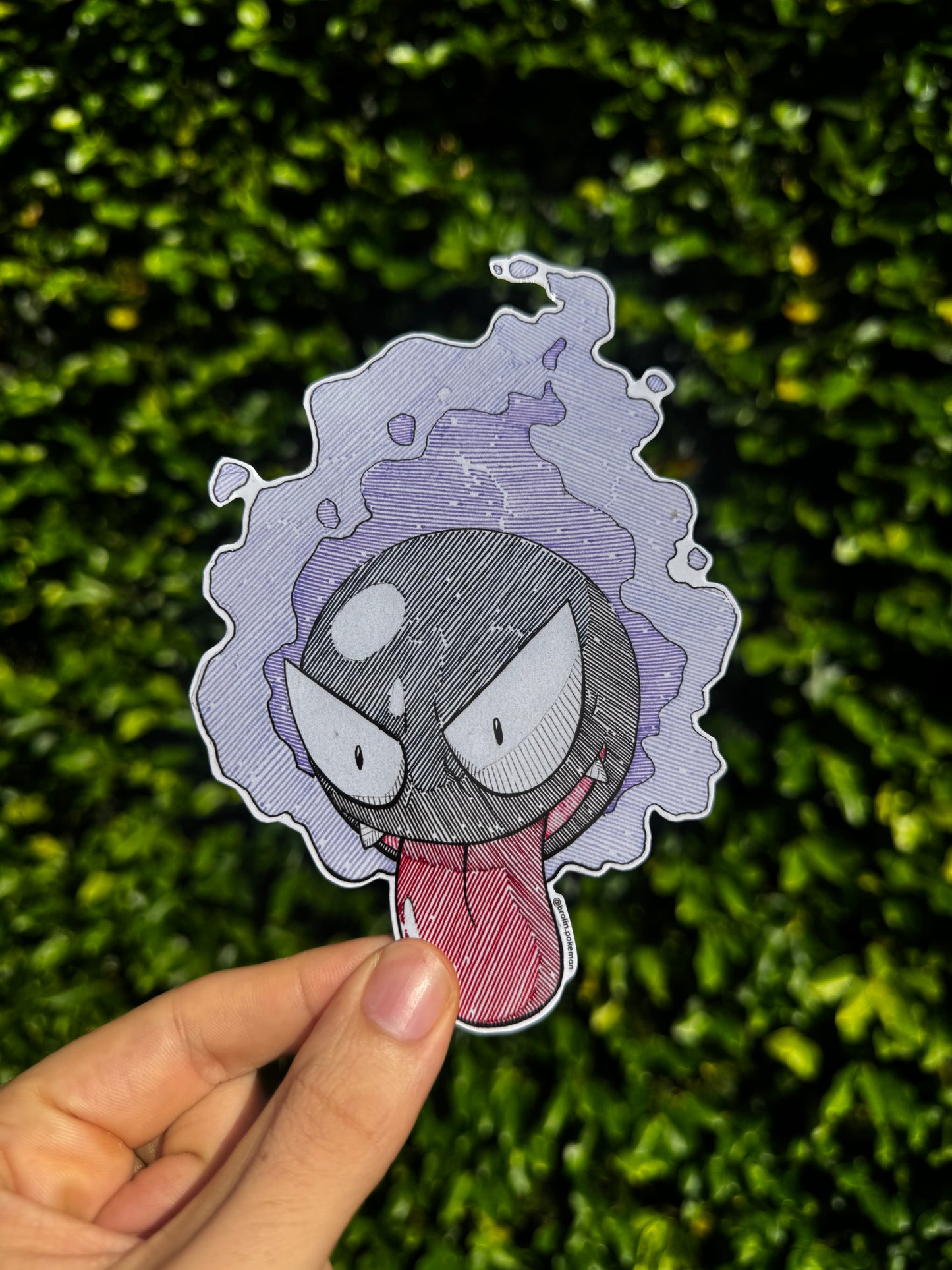 Gastly Sticker - Type 2