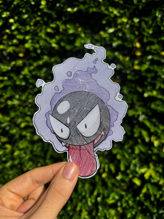Gastly Sticker - Type 2