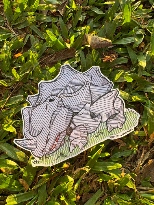 Rhyhorn Sticker